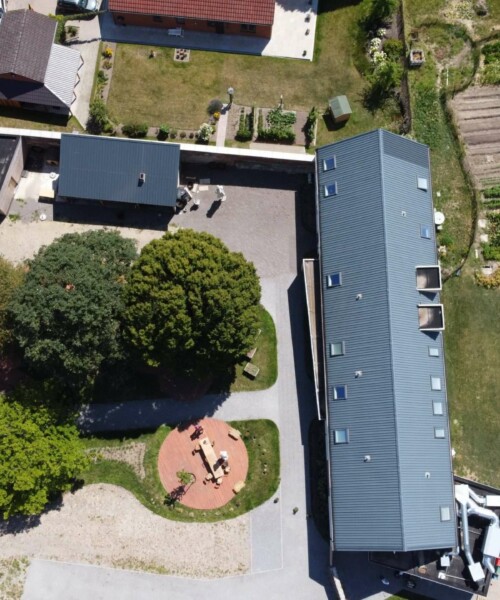 Vue aérienne de Hors champs