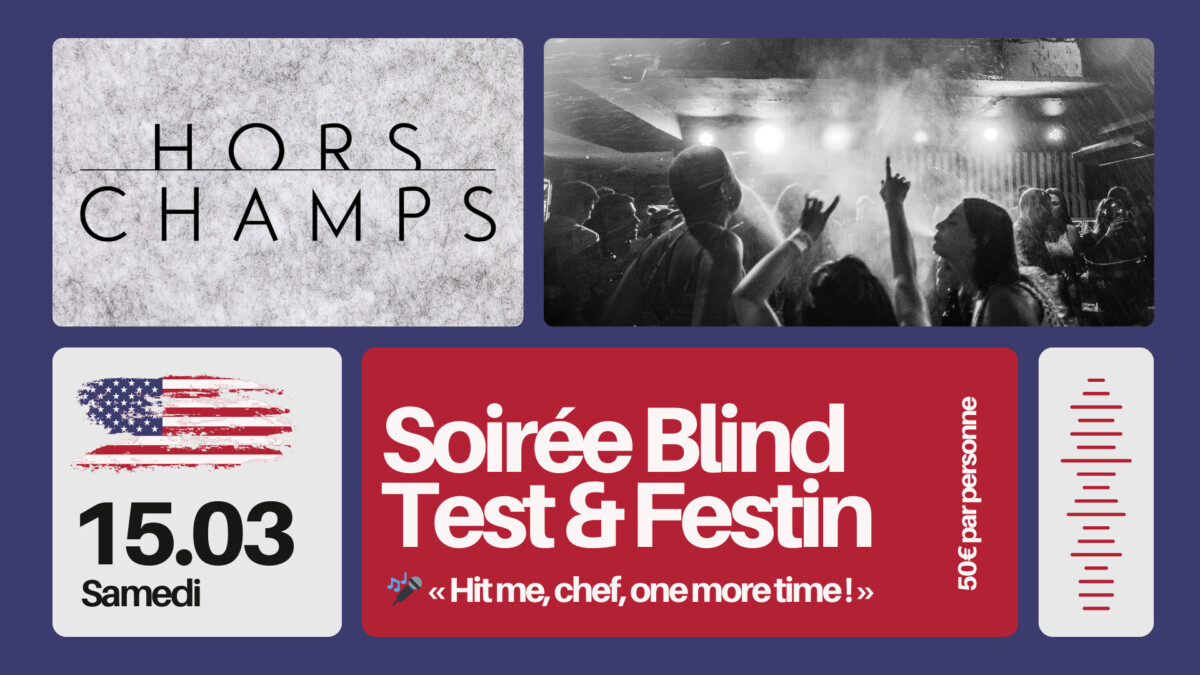 Noir et orange moderne bento soireÌe couverture eÌveÌnement facebook (1)